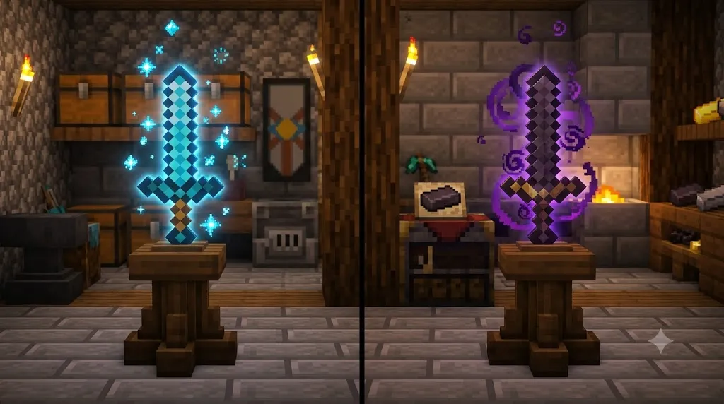 Best Enchantments for Swords in Minecraft 2 Diamond