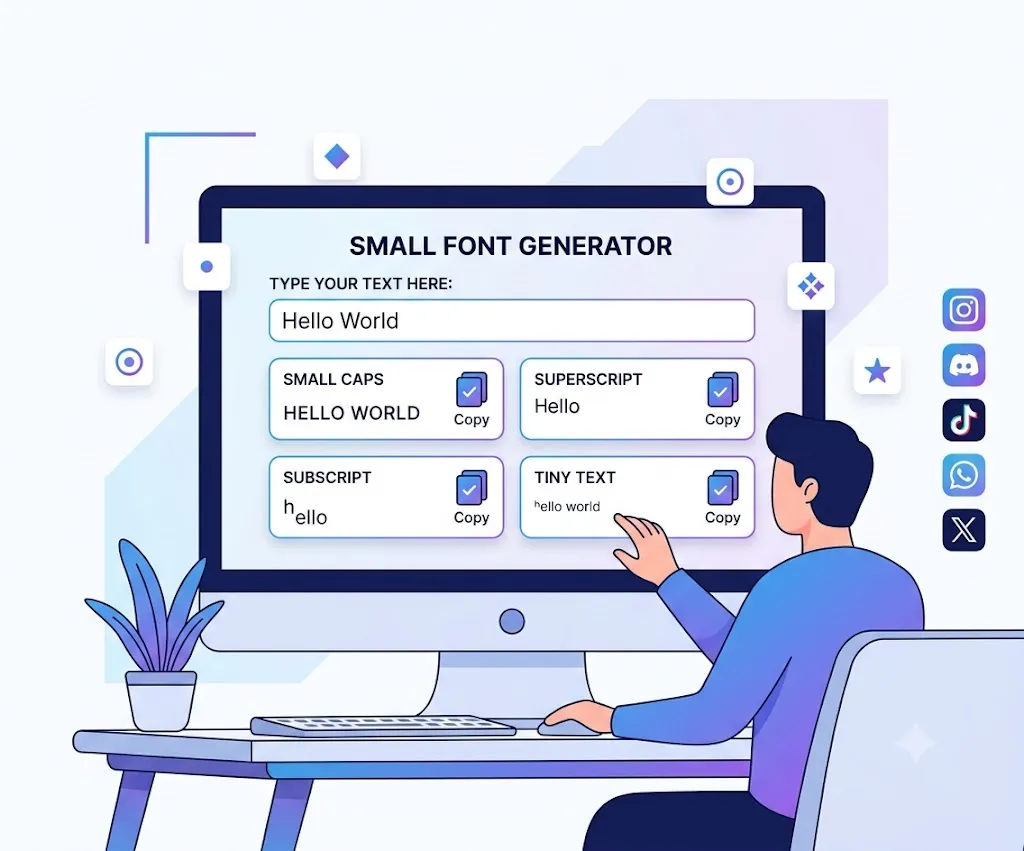 small font generator